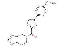 5-[5-(4-methoxyphenyl)-2-furoyl]-4,5,6,7-tetrahydro-1H-imidazo[4,5-c]pyridine