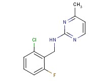 N-(2-chloro-6-fluorobenzyl)-4-methylpyrimidin-2-amine