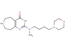 2-[methyl(4-morpholin-4-ylbutyl)amino]-3,5,6,7,8,9-hexahydro-4H-pyrimido[4,5-d]azepin-4-one