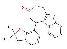 5-(2,2-dimethyl-2,3-dihydro-1-benzofuran-7-yl)-1,2,4,5-tetrahydro-3H-pyrido[1',2':1,2]imidazo[4,5-c]azepin-3-one