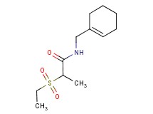 N-(cyclohex-1-en-1-ylmethyl)-2-(ethylsulfonyl)propanamide