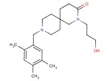 2-(3-hydroxypropyl)-9-(2,4,5-trimethylbenzyl)-2,9-diazaspiro[5.5]undecan-3-one
