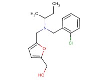(5-{[sec-butyl(2-chlorobenzyl)amino]methyl}-2-furyl)methanol