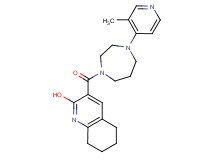 3-{[4-(3-methyl-4-pyridinyl)-1,4-diazepan-1-yl]carbonyl}-5,6,7,8-tetrahydro-2-quinolinol