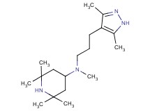 N-[3-(3,5-dimethyl-1H-pyrazol-4-yl)propyl]-N,2,2,6,6-pentamethylpiperidin-4-amine