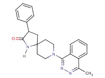 8-(4-methyl-1-phthalazinyl)-3-phenyl-1,8-diazaspiro[4.5]decan-2-one