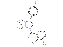 3-{[(3R*,3aR*,7aR*)-3-(4-fluorophenyl)hexahydro-4,7-ethanopyrrolo[3,2-b]pyridin-1(2H)-yl]carbonyl}-2-methylphenol