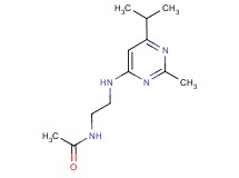 N-{2-[(6-isopropyl-2-methylpyrimidin-4-yl)amino]ethyl}acetamide