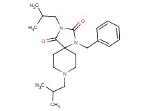 1-benzyl-3,8-diisobutyl-1,3,8-triazaspiro[4.5]decane-2,4-dione