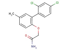 2-[(2',4'-dichloro-5-methylbiphenyl-2-yl)oxy]acetamide