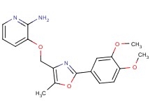 3-{[2-(3,4-dimethoxyphenyl)-5-methyl-1,3-oxazol-4-yl]methoxy}pyridin-2-amine