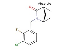 (1S,4R)-2-(3-chloro-2-fluorobenzyl)-2-azabicyclo[2.2.1]heptan-3-one