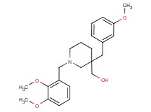 [1-(2,3-dimethoxybenzyl)-3-(3-methoxybenzyl)-3-piperidinyl]methanol