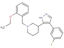 1-(2-ethoxybenzyl)-3-[4-(3-fluorophenyl)-1H-pyrazol-5-yl]piperidine