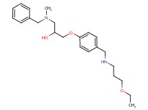 1-[benzyl(methyl)amino]-3-(4-{[(3-ethoxypropyl)amino]methyl}phenoxy)-2-propanol