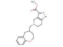 methyl 5-(2,3,4,5-tetrahydro-1-benzoxepin-4-ylmethyl)-4,5,6,7-tetrahydro-1H-pyrazolo[4,3-c]pyridine-3-carboxylate