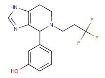 3-[5-(3,3,3-trifluoropropyl)-4,5,6,7-tetrahydro-1H-imidazo[4,5-c]pyridin-4-yl]phenol