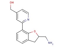 {2-[2-(aminomethyl)-2,3-dihydro-1-benzofuran-7-yl]pyridin-4-yl}methanol