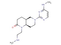 rel-(4aS,8aR)-1-[2-(methylamino)ethyl]-6-[4-(methylamino)-2-pyrimidinyl]octahydro-1,6-naphthyridin-2(1H)-one dihydrochloride