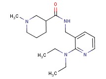 N-{[2-(diethylamino)-3-pyridinyl]methyl}-1-methyl-3-piperidinecarboxamide