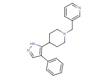 3-{[4-(4-phenyl-1H-pyrazol-5-yl)piperidin-1-yl]methyl}pyridine