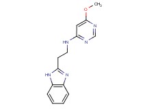 N-[2-(1H-benzimidazol-2-yl)ethyl]-6-methoxypyrimidin-4-amine