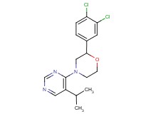 2-(3,4-dichlorophenyl)-4-(5-isopropylpyrimidin-4-yl)morpholine