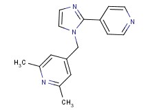 2,6-dimethyl-4-[(2-pyridin-4-yl-1H-imidazol-1-yl)methyl]pyridine