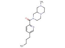 2-[(5-butylpyridin-2-yl)carbonyl]-8-methyloctahydro-2H-pyrazino[1,2-a]pyrazine