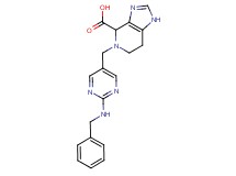 5-{[2-(benzylamino)-5-pyrimidinyl]methyl}-4,5,6,7-tetrahydro-1H-imidazo[4,5-c]pyridine-4-carboxylic acid