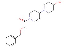 1'-[(benzyloxy)acetyl]-1,4'-bipiperidin-4-ol