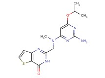 2-{[(2-amino-6-isopropoxypyrimidin-4-yl)(methyl)amino]methyl}thieno[3,2-d]pyrimidin-4(3H)-one