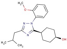 cis-4-[3-isobutyl-1-(2-methoxyphenyl)-1H-1,2,4-triazol-5-yl]cyclohexanol