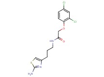 N-[3-(2-amino-1,3-thiazol-4-yl)propyl]-2-(2,4-dichlorophenoxy)acetamide