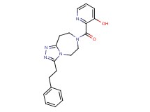 2-{[3-(2-phenylethyl)-5,6,8,9-tetrahydro-7H-[1,2,4]triazolo[4,3-d][1,4]diazepin-7-yl]carbonyl}pyridin-3-ol