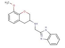 (1H-benzimidazol-2-ylmethyl)(8-methoxy-3,4-dihydro-2H-chromen-3-yl)amine