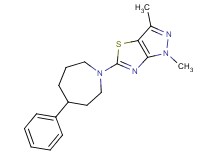 1,3-dimethyl-5-(4-phenylazepan-1-yl)-1H-pyrazolo[3,4-d][1,3]thiazole