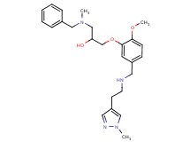 1-[benzyl(methyl)amino]-3-[2-methoxy-5-({[2-(1-methyl-1H-pyrazol-4-yl)ethyl]amino}methyl)phenoxy]-2-propanol
