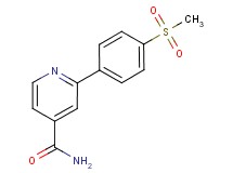 2-[4-(methylsulfonyl)phenyl]isonicotinamide
