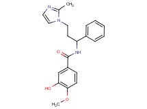 3-hydroxy-4-methoxy-N-[3-(2-methyl-1H-imidazol-1-yl)-1-phenylpropyl]benzamide