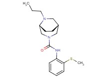 (1R*,5R*)-N-[2-(methylthio)phenyl]-6-propyl-3,6-diazabicyclo[3.2.2]nonane-3-carboxamide