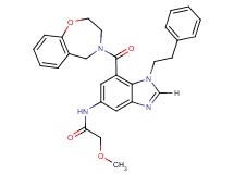 N-[7-(2,3-dihydro-1,4-benzoxazepin-4(5H)-ylcarbonyl)-1-(2-phenylethyl)-1H-benzimidazol-5-yl]-2-methoxyacetamide