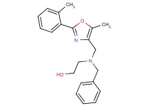2-(benzyl{[5-methyl-2-(2-methylphenyl)-1,3-oxazol-4-yl]methyl}amino)ethanol