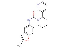 N-(2-methyl-1-benzofuran-5-yl)-2-pyridin-3-ylpiperidine-1-carboxamide