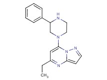 5-ethyl-7-(3-phenylpiperazin-1-yl)pyrazolo[1,5-a]pyrimidine