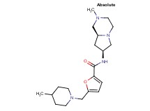 N-[(7S,8aS)-2-methyloctahydropyrrolo[1,2-a]pyrazin-7-yl]-5-[(4-methylpiperidin-1-yl)methyl]-2-furamide