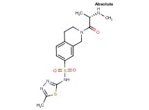2-(N-methyl-L-alanyl)-N-(5-methyl-1,3,4-thiadiazol-2-yl)-1,2,3,4-tetrahydroisoquinoline-7-sulfonamide