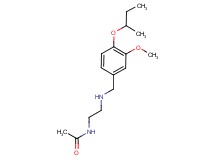 N-{2-[(4-sec-butoxy-3-methoxybenzyl)amino]ethyl}acetamide