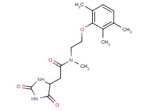 2-(2,5-dioxoimidazolidin-4-yl)-N-methyl-N-[2-(2,3,6-trimethylphenoxy)ethyl]acetamide