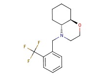 (4aR*,8aR*)-4-[2-(trifluoromethyl)benzyl]octahydro-2H-1,4-benzoxazine